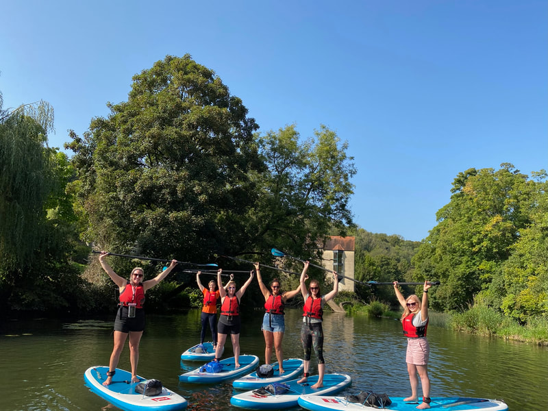 Large Group Activities in Bath - SUP Paddle Boarding